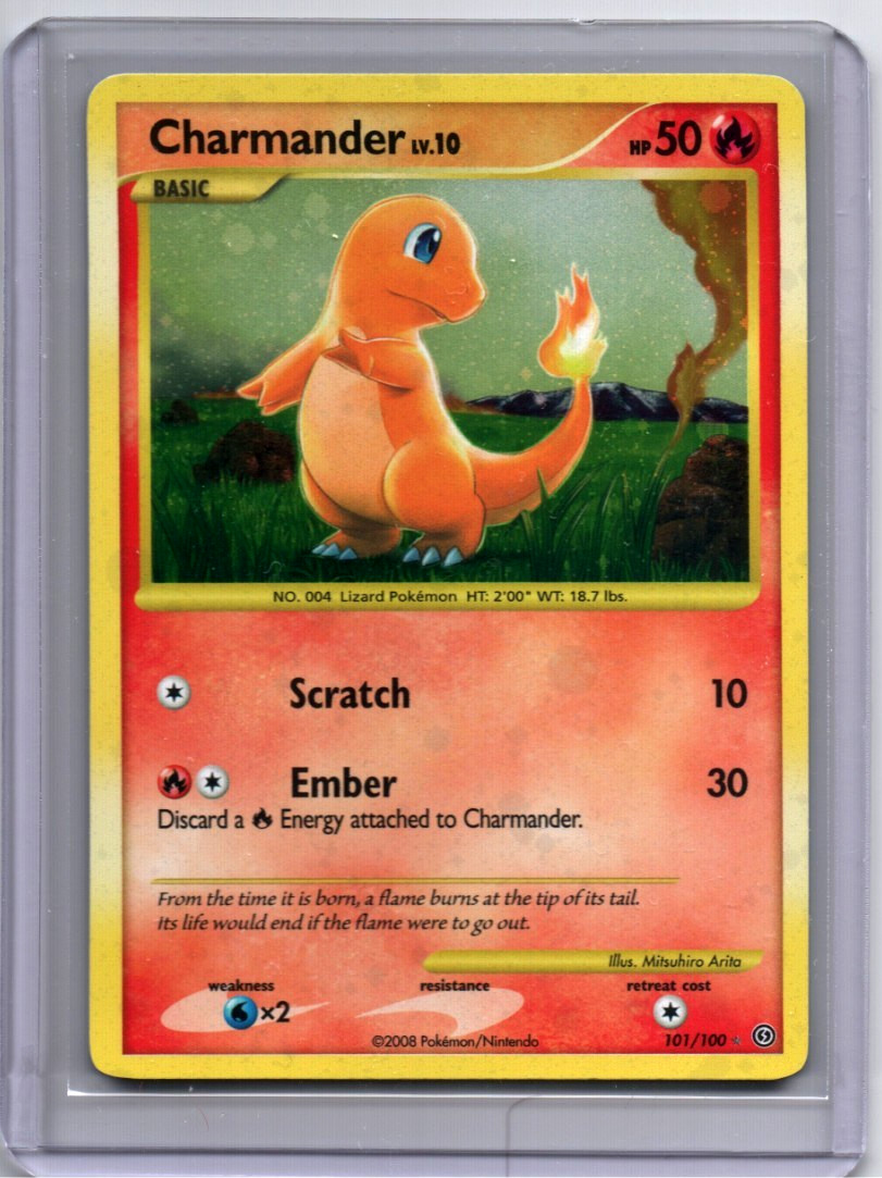 Pokemon - Charmander lv.10 - #101/100 - Holo - Stormfront