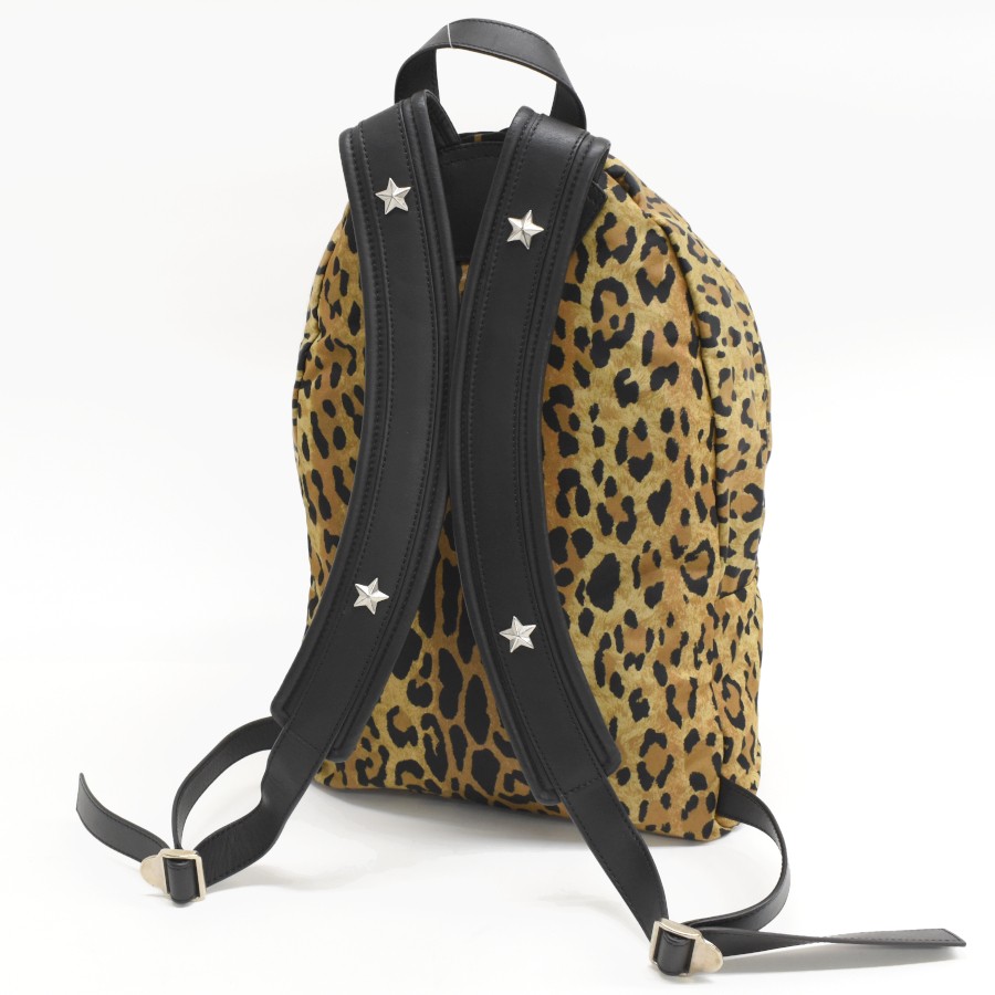 Givenchy Nylon Backpack Leopard Print Silver Hard… - image 7