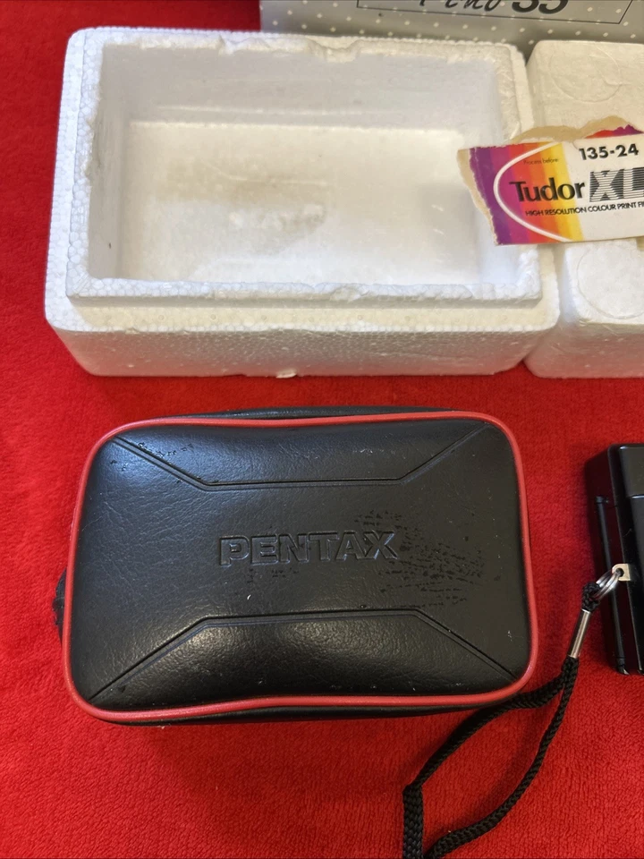 Vintage Boxed Pentax Pino 35 Camera, With Lens Cap And Case - Image 3 of 4