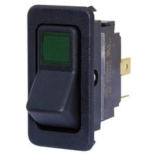 Eaton 8005K23n313v32 Rocker Switch, Off/None/On, 1/4 In Tab