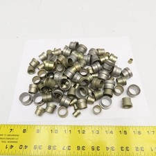 Misc. Compression Sleeve Ferrule 3/4", 5/8" 3/8" Lot Of 75 