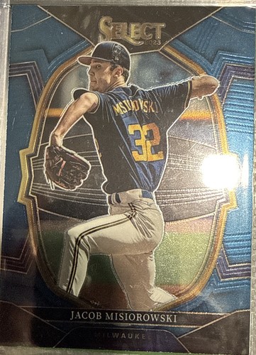 Jacob Misiorowski [Blue Prizm] #28 2023 Panini Select card