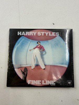Harry Styles CD Fine Line 2019 Pop Rock Album Black Cardboard Sleeve Sealed