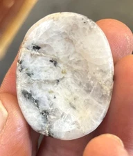 Rainbow Moonstone worry stone
