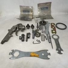 Binks Model 370 Spray Gun Paint Sprayer Body And Parts Lot Industrial USA