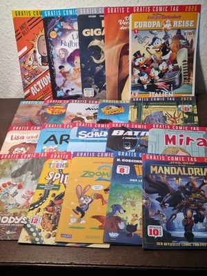 Gratis Comic Tag 2026 - 21 Hefte - ungelesen (F3)