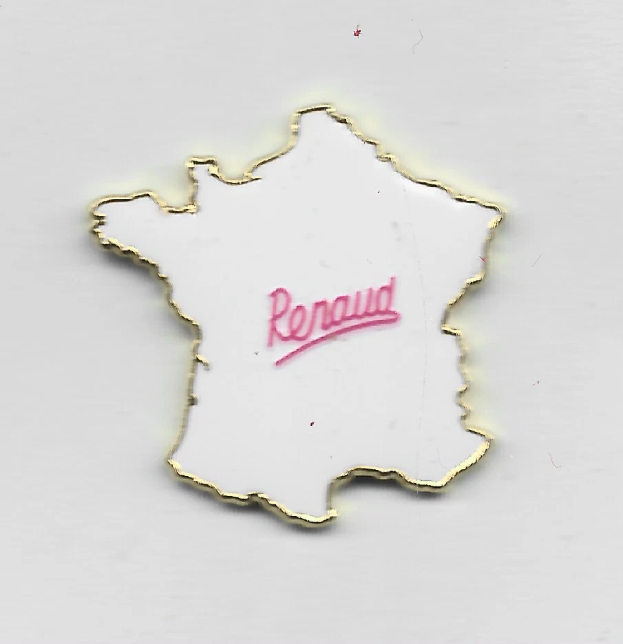 pin's chanteur star celebrité renaud numero 3