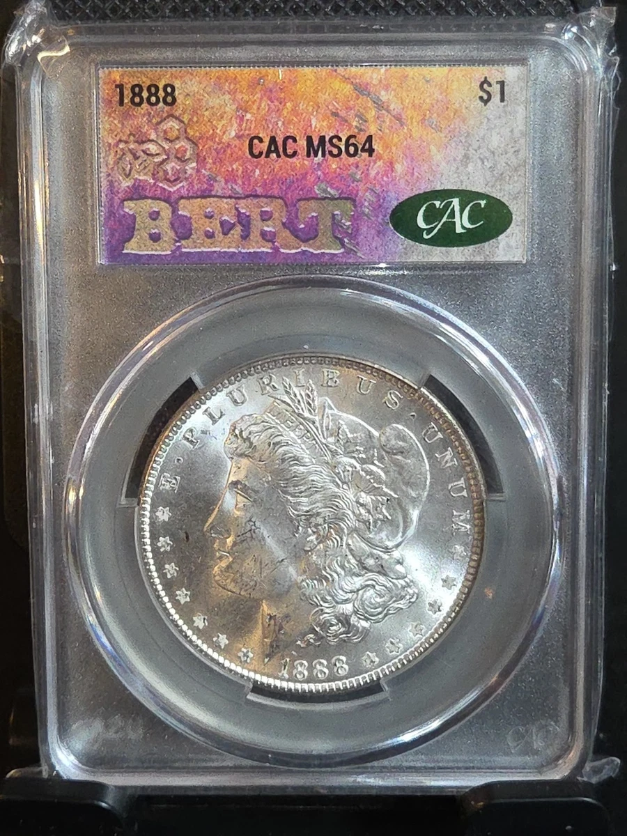 MS 64 Graded 1888 Year Morgan US Dollars (1878-1921) for sale | eBay
