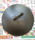 Wagner Ware Hammered Chicken Fryer Cast Iron Lid