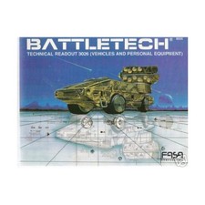 FASA Battletech Technical Readout 3026 - Vehicles  Personal Equipment VG 