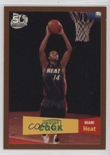 2007-08 Topps 1957-58 Variations Copper 29/50 Daequan Cook #131 e1e