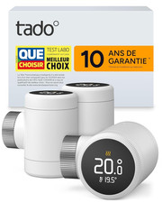 tado° Smart Thermostat X en lot de trois, gestion du radiateur via une... 