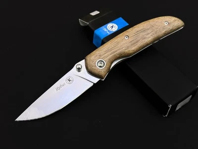 Kizlyar Russia Folding Knife AUS8 Stainless Hunting Knife Outdoor Knives Handmade