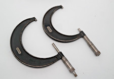 Pair of Starrett 3" and 4" No 436 STARRETT MICROMETER - Great Condition