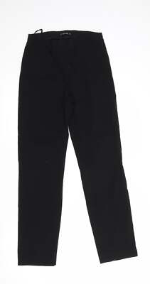 Dunnes Stores Damen Hose schwarz Viskosemischung Größe S L29 in