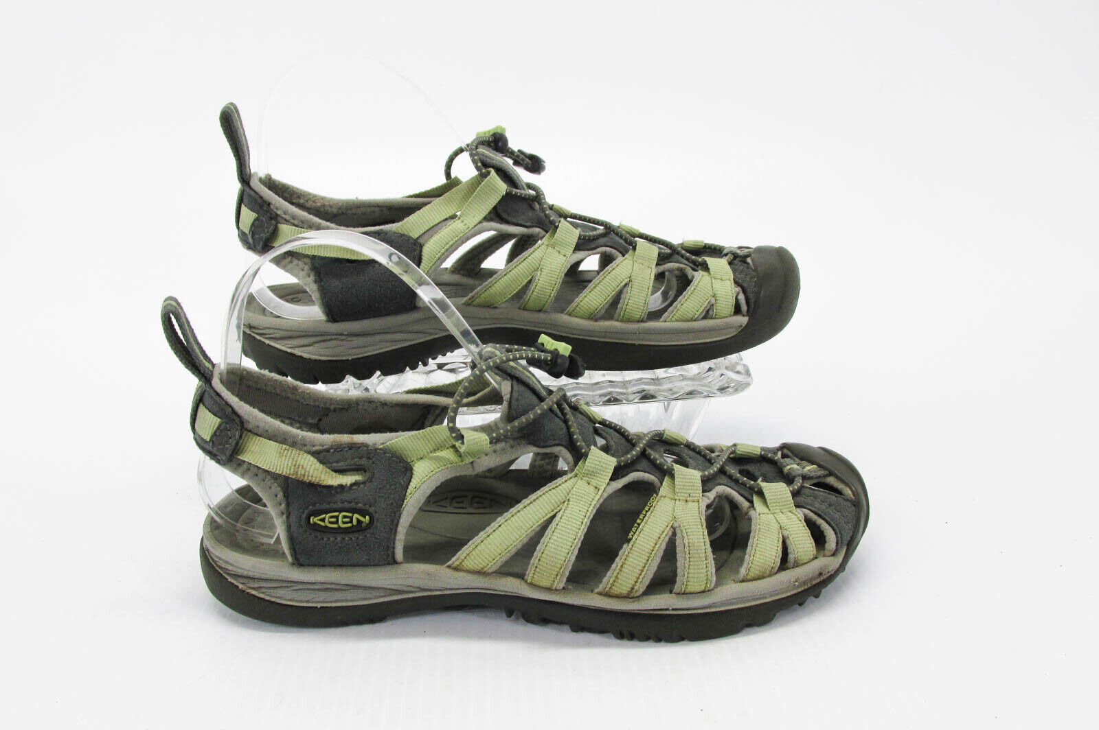 Sandali donna Keen Whisper taglia 8 5 M verdi sportivi scarpe sportive usati qp