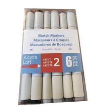Artist's Loft Tone Sketch Markers Level 2 - 6 count Package