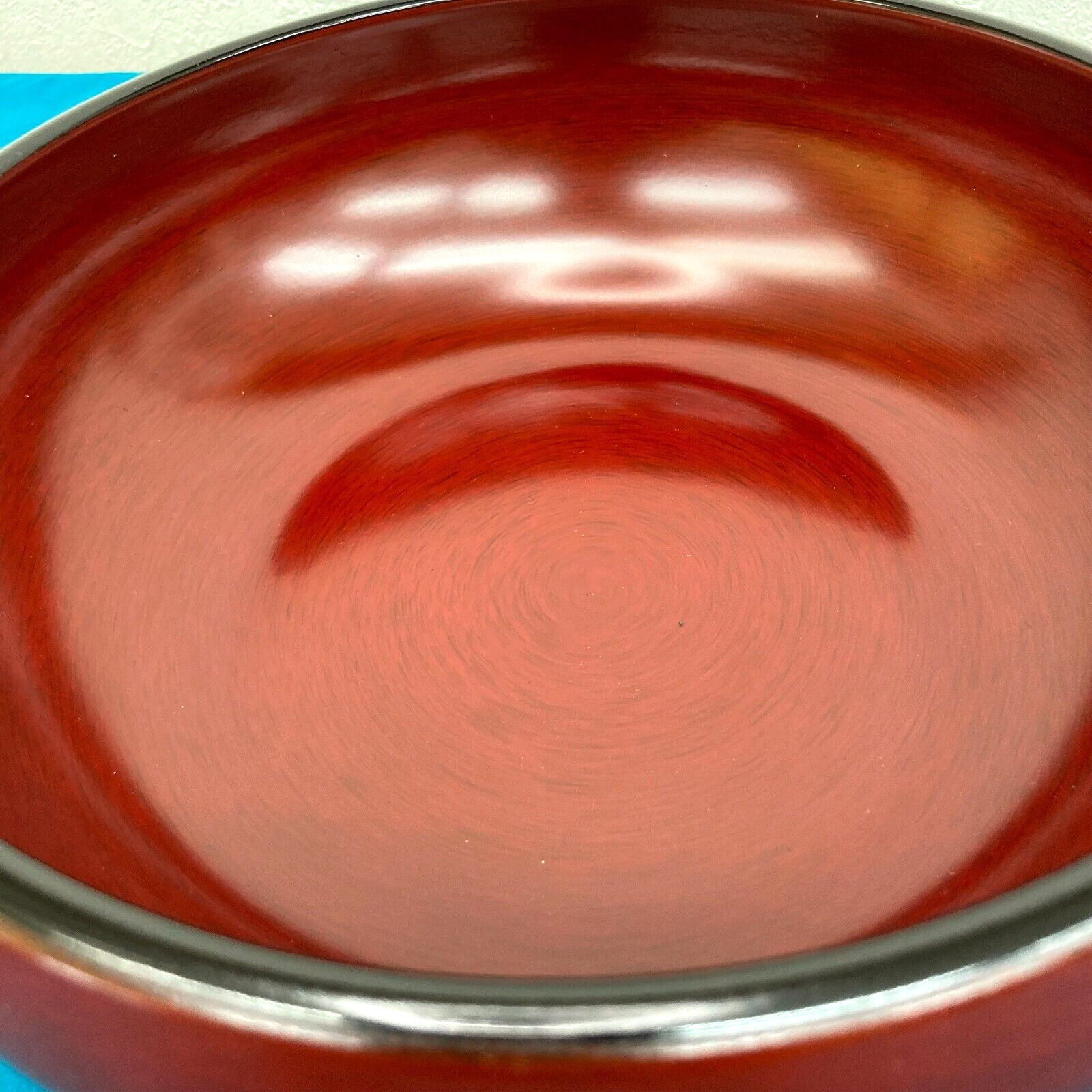 Japanese Kawada-Nuri Echizen Lacquerware Traditional Candy Tray Pre-Owned Unused