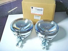 Harley Spot Lamps Chrome 1964-1984 FL FLT 79 Up FLST 84-Up  V-Twin 33-0066 - Y2