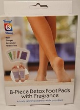Detox Foot Pads "Trend Vision" with Fragrance 8Pc NEW
