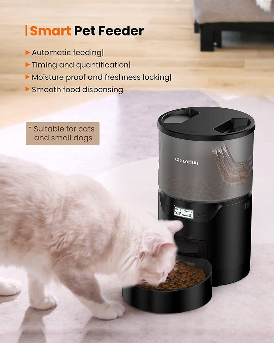 Ciotola 2 In 1 Per Gatti E Cani - Distributore Automatico Acqua E Cibo