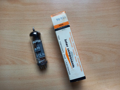 Lampe TSF Mazda 6Q7MG (DD Triode) - Tube NOS, Neuf D'origine