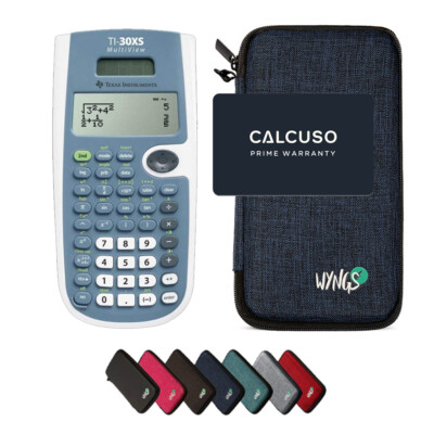 CALCUSO Sparpaket Blau vom Taschenrechner TI-30XS MultiView