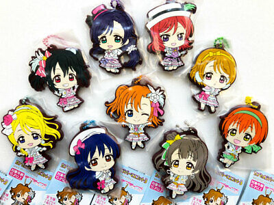 Love Live Rubber Key Chain Ver Snow Halation Muse M S Umi Nozomi Kotori Eli Ebay