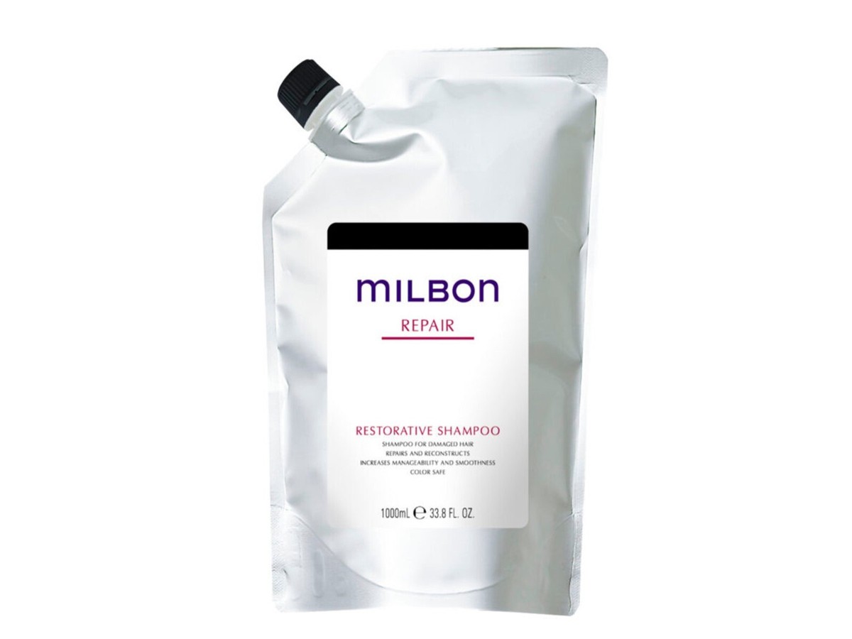 Milbon Repair Restorative Shampoo 33.8oz / 1L | eBay