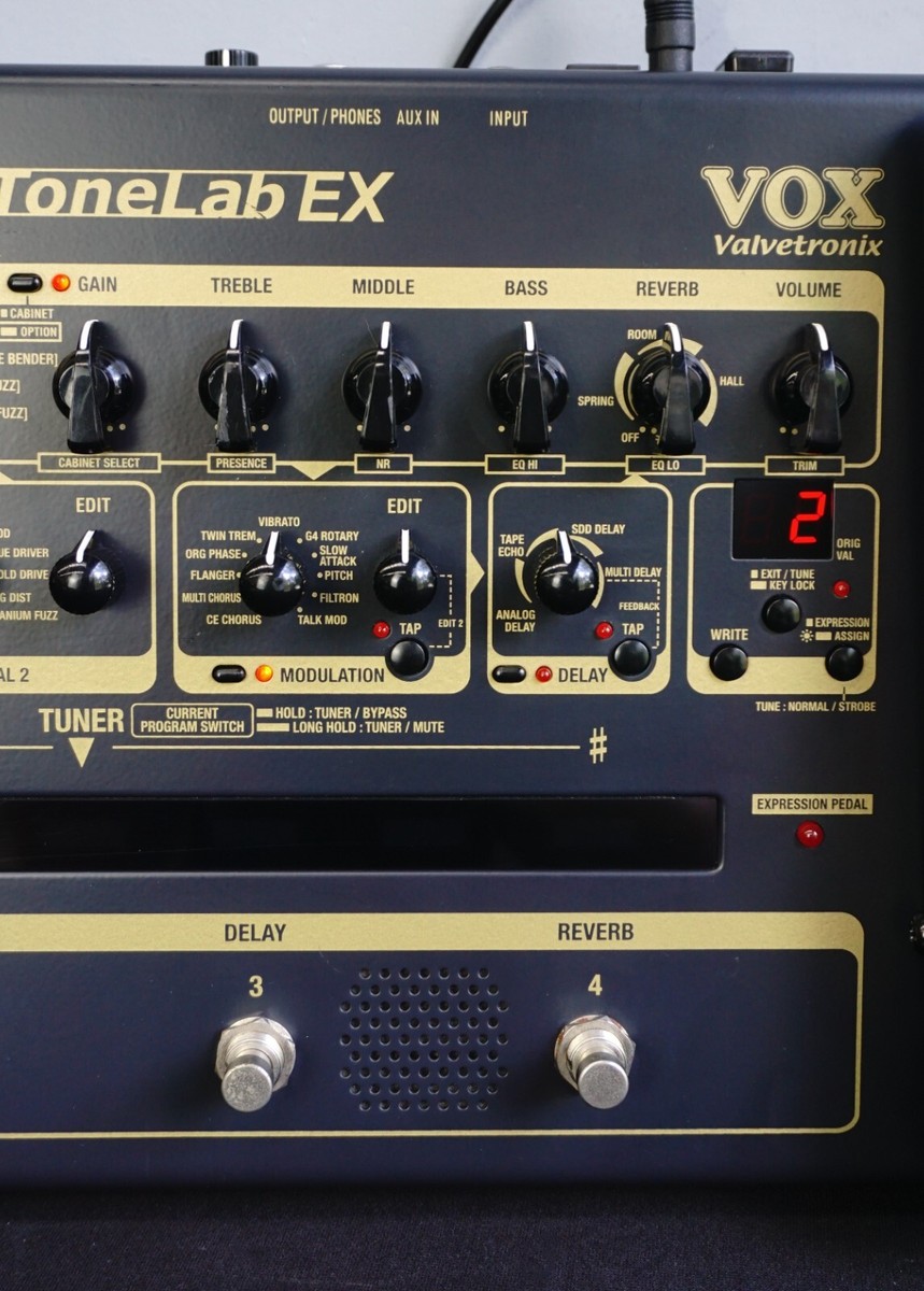 VOX ToneLab EX Valvetronix Electric Guitar Effects & Amp Simulator