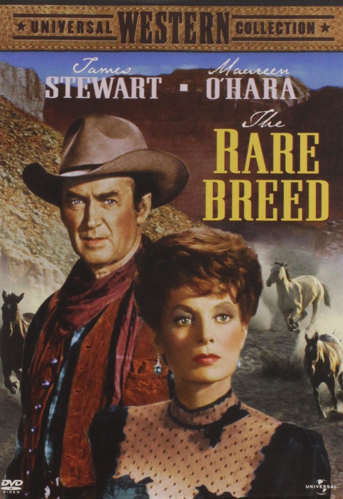 The Rare Breed (DVD) James Stewart Maureen O'Hara Brian Keith Juliet Mills