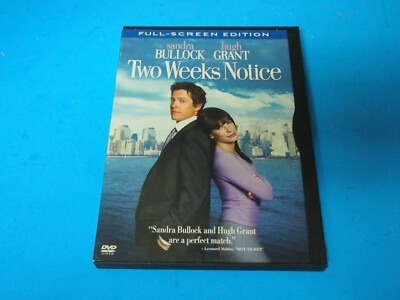 Two Weeks Notice (Full-Screen Edition) (Snap Case) [DVD] 