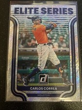 2022 Panini Donruss - Elite Series Rapture #ES-5 Carlos Correa