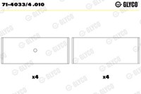 Glyco 71-4033/4 .010 Pleuellager FüR Alfa Romeo, Chevrolet, Chrysler, CitroëN