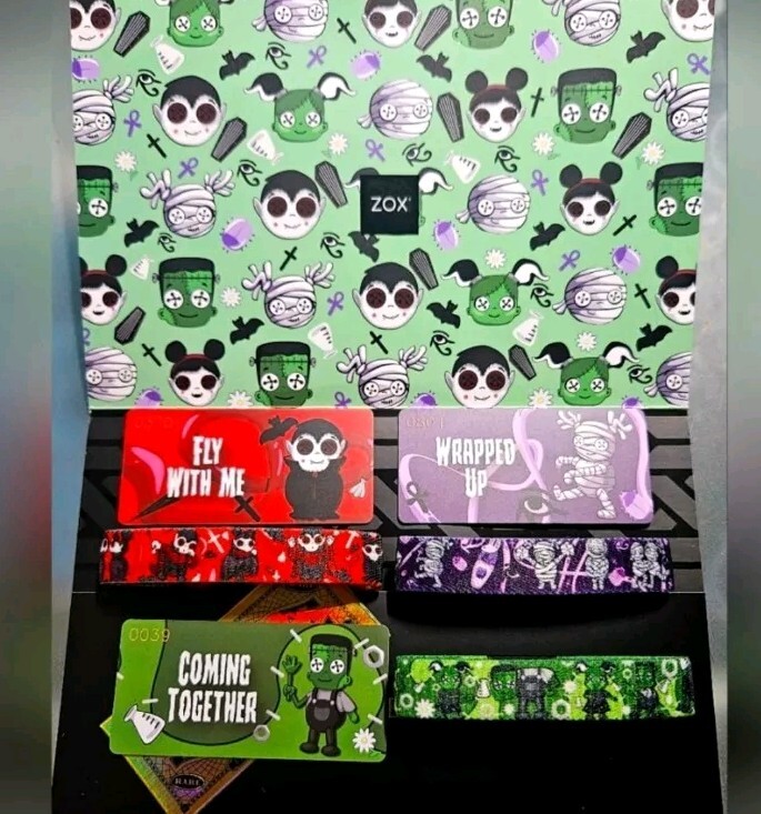 PULSERAS ZOX MONSTER MASH HALLOWEEN PACK 2024 VAMPIRO MOMIA FRANKENSTEIN