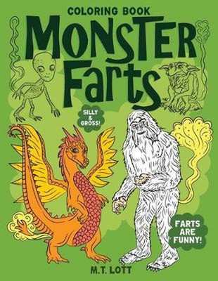 Monster Farts Coloring Book by M.T. Lott (English) Paperback Book Free