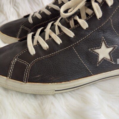 Vintage Converse One Star Pro Mid Leather 125285C Shoes  display picture 3