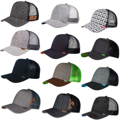 Djinns  HFT TRUCKER CAP NEW High Fitted Mesh Caps Snapback Basecap Uniform Kappe