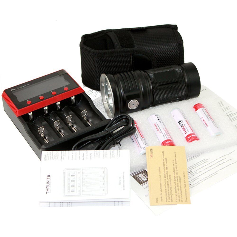 ThruNite Bundle: TN36 limited 11000 lumens Cool White+ MCC ThruNite Bundle: TN36 limited 11000 lumens Cool White+ MCC
