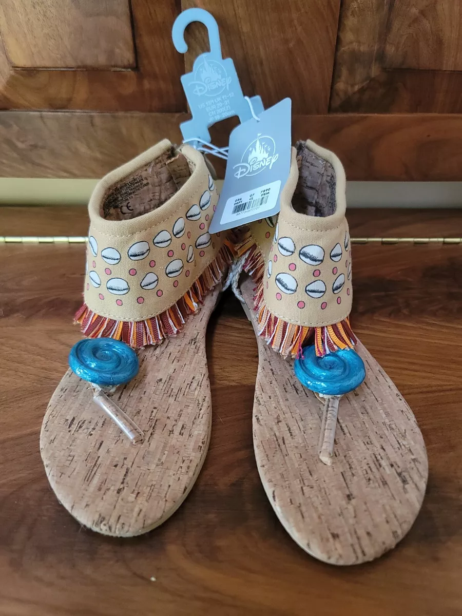 Disney moana costume best sale shoes