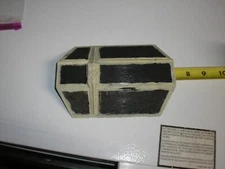 Vintage Star Wars 6 3/4" long Tie Fighter Wing for parts or restore Free SHIP