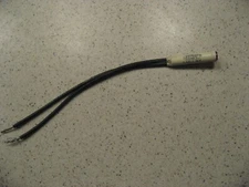 Leecraft Tineon 3600 Red Panel Indicator Lamp 125VAC 1/3W NOS 7.5"L Pigtail