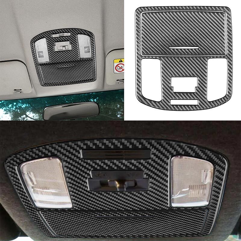 For Toyota Celica 15-21 Vinyl Carbon Fiber Roof Reading Light Frame Decor Cover