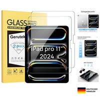 2 StüCk Panzer Schutz Glas FüR Ipad Pro 11 Zoll M4 2024, 9H HäRte Anti-Kratze...