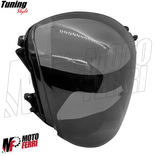 MF7681 Plastica Fanale Anteriore Fumè Piaggio ZIP SP 50 100 125 mod 2000 / 2018 - Foto 2 di 5