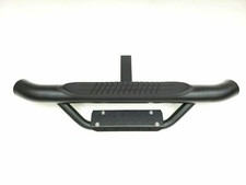 Guard Black Drop Step For 2 Receiver Truck Heavy Duty Steel Tow Hitch Step Bar