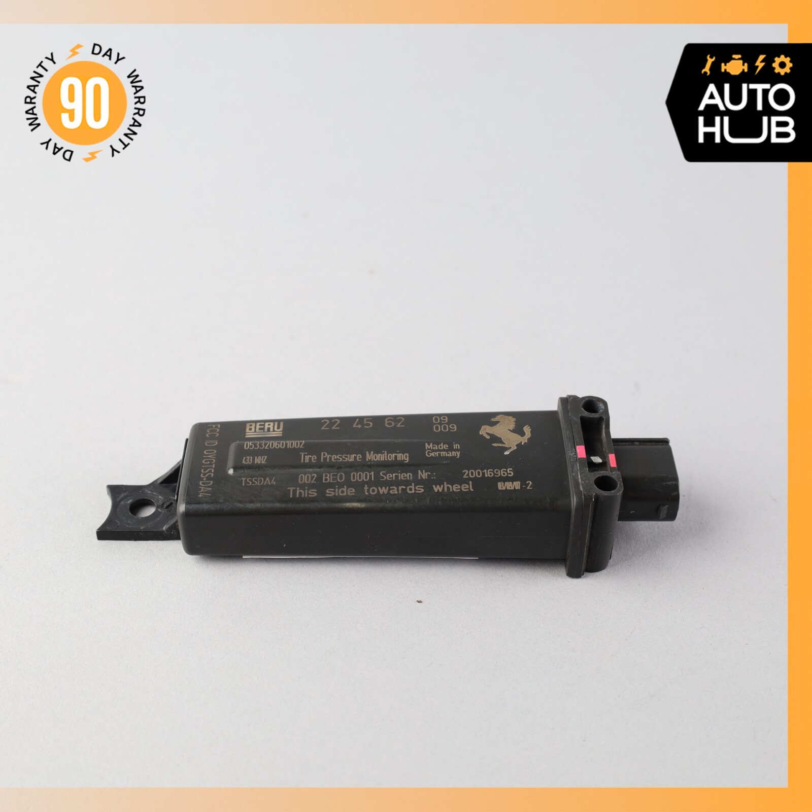05-13 Maserati GranTurismo M145 Tire Pressure Monitor Sensor 224562 OEM