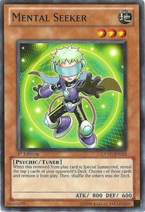 Mental Seeker - EXVC-EN024 - Common - 1st Edition x3 - Near Mint