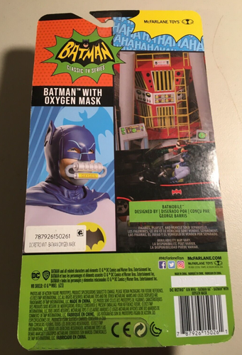 McFarlane Toys DC Retro 66 Batman with Oxygen Mask 6" Figur - Bild 2 von 4