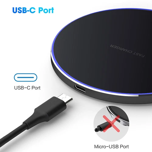 30W Wireless Charger Metall Schnellladematte für iPhone 16 15 14 13 12 Pro Max - Bild 6 von 11